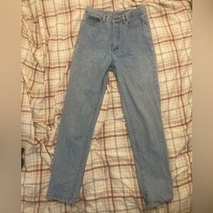 Classic straight leg Blue Jeans